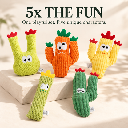 Catnip Cactus Chew Toy