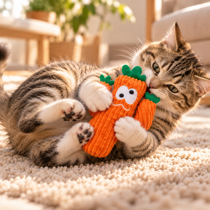 Catnip Cactus Chew Toy