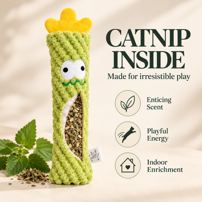 Catnip Cactus Chew Toy