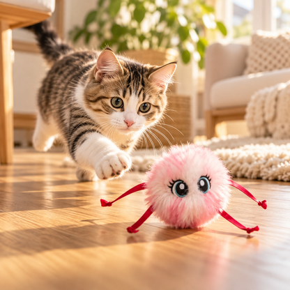 Rolling Cat Chase Toy