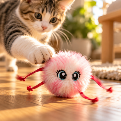 Rolling Cat Chase Toy