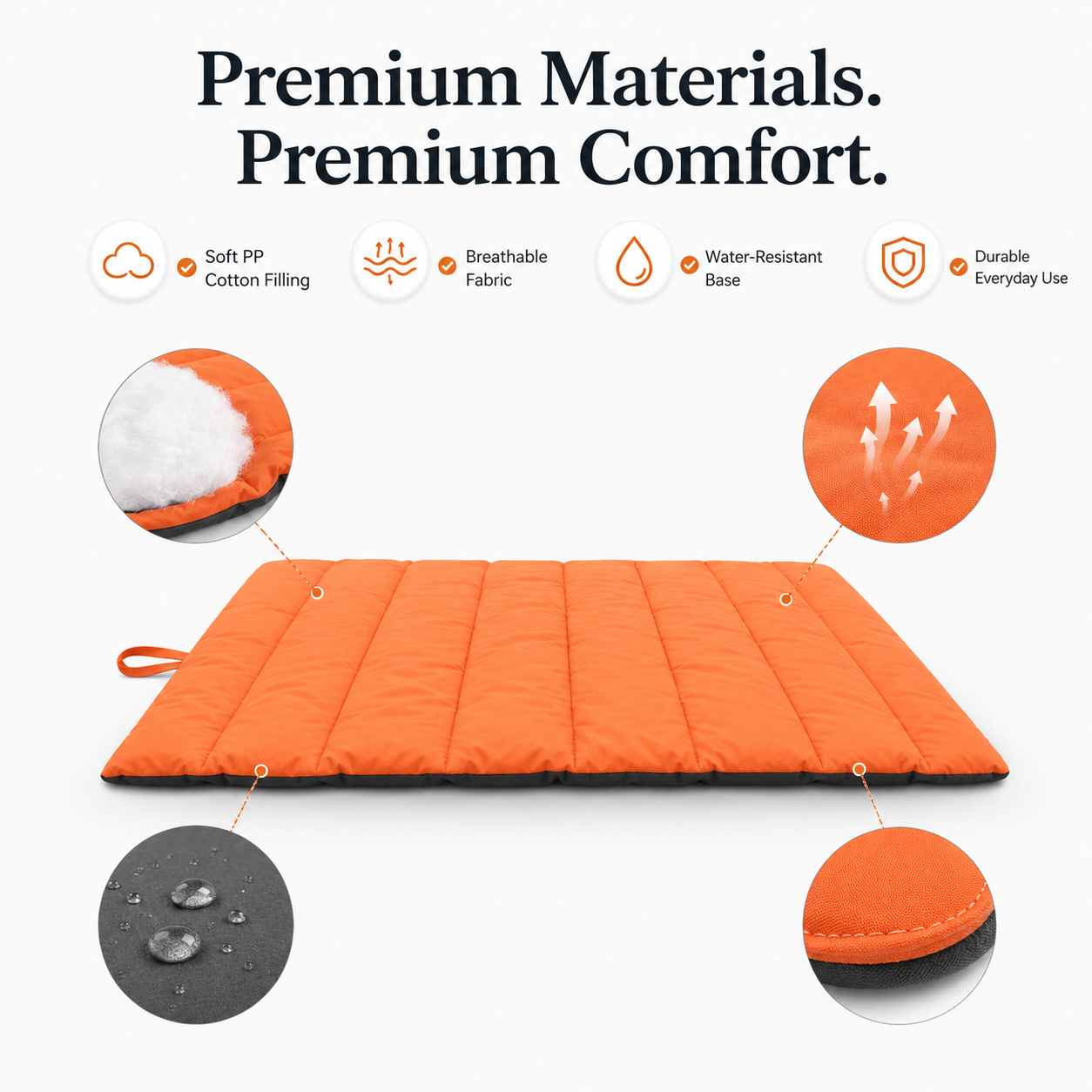 CoolCuddle Summer Pet Bed