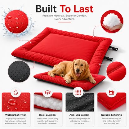 TerraGuard Waterproof Outdoor Pet Mattress