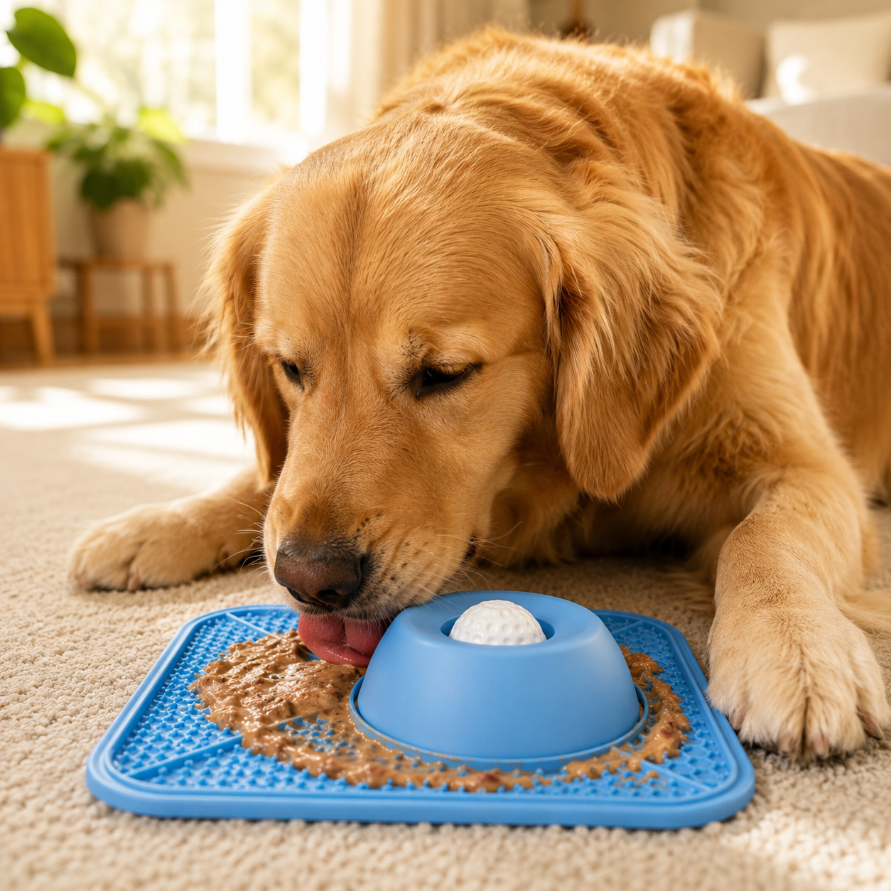 Slow Feeder & Lick Mat Bowl