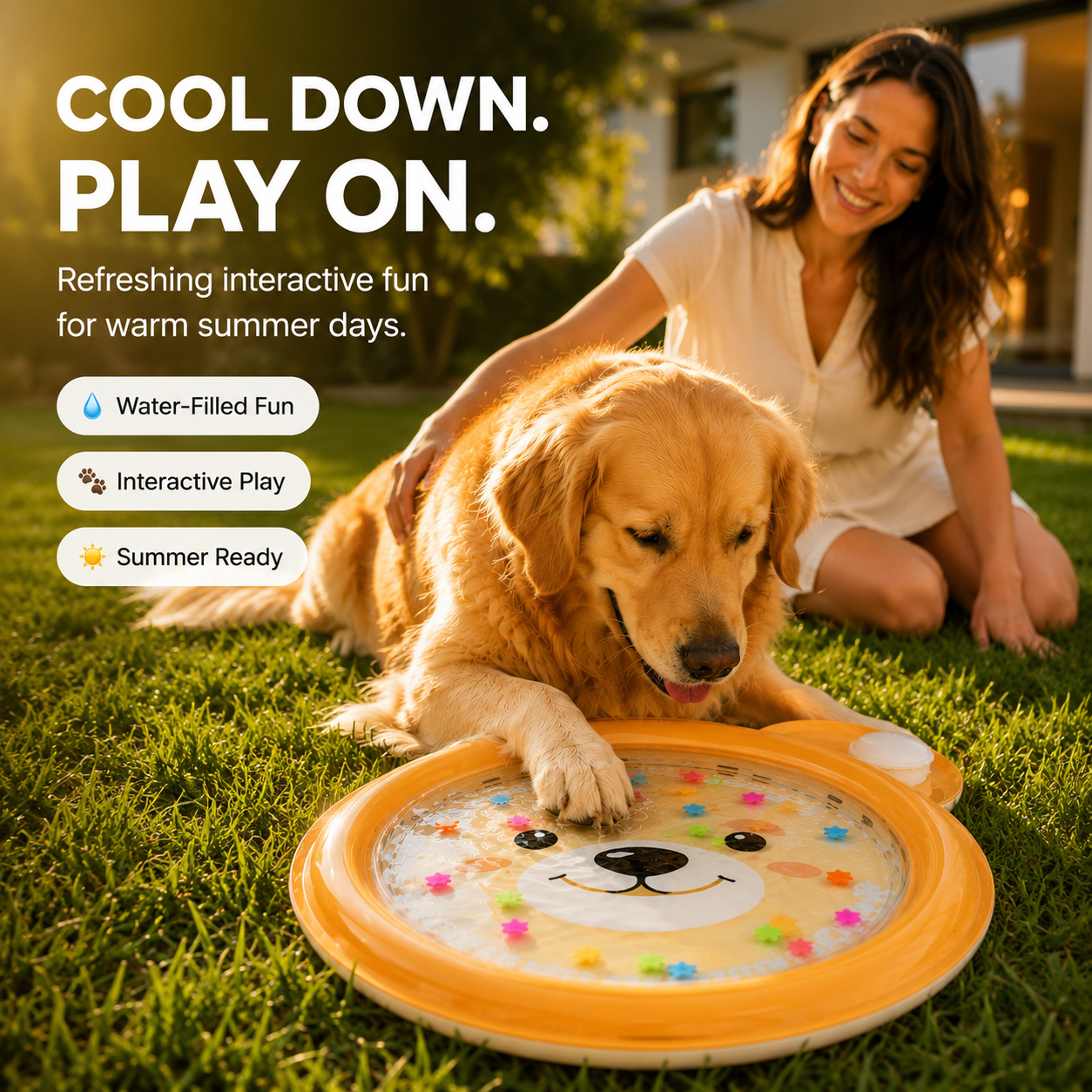 Cooling Splash Mat for Pets