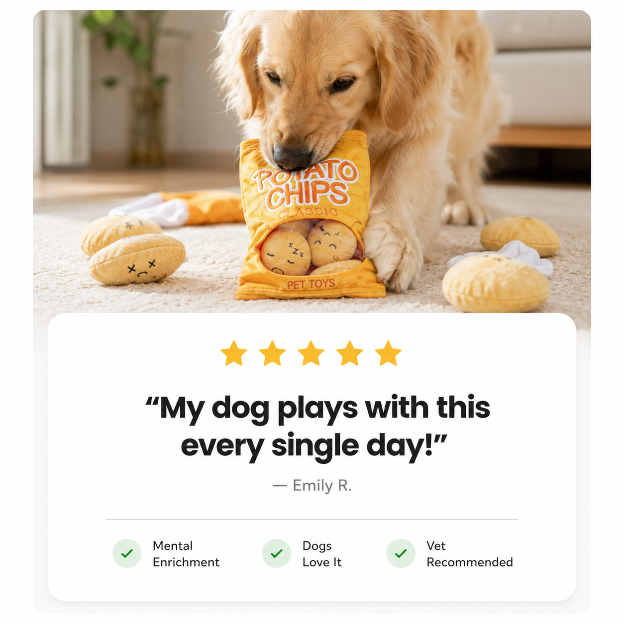Potato Snuffle Toy