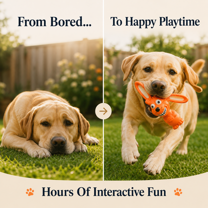 Bunny Rabbit Dog Chew Toy