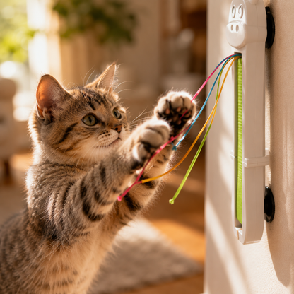 Wall Mounted Interactive Cat Toy