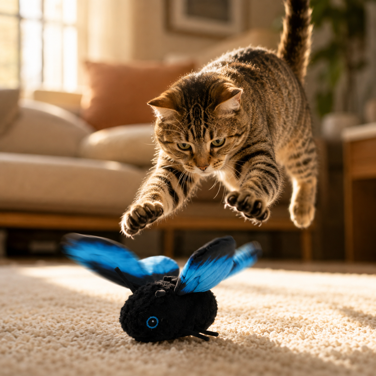 Interactive Moving Butterfly Toy