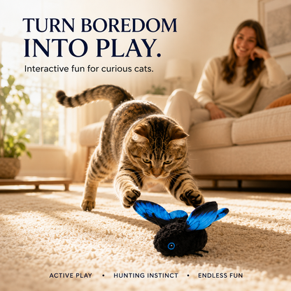 Interactive Moving Butterfly Toy