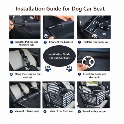 RoadGuard Waterproof Pet Car Seat Cover