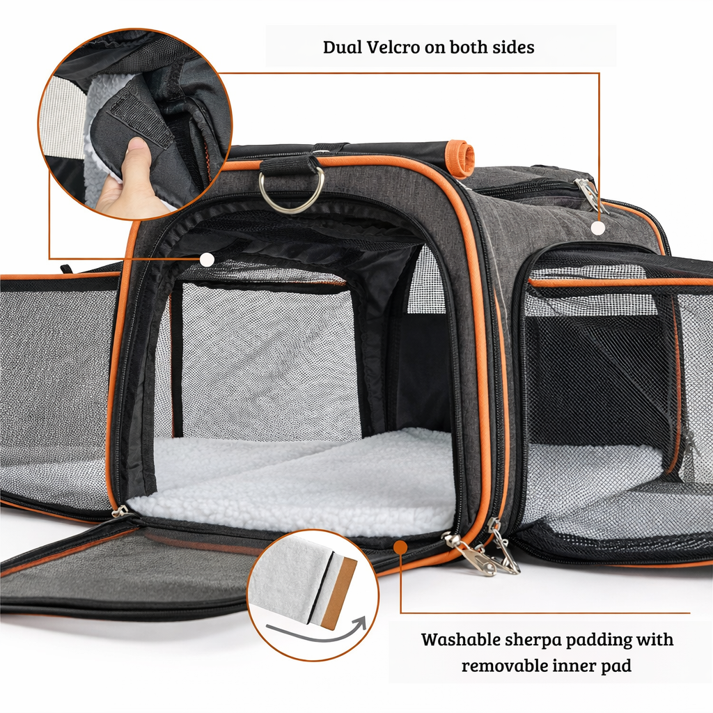 AirVoyager Expandable Pet Carrier