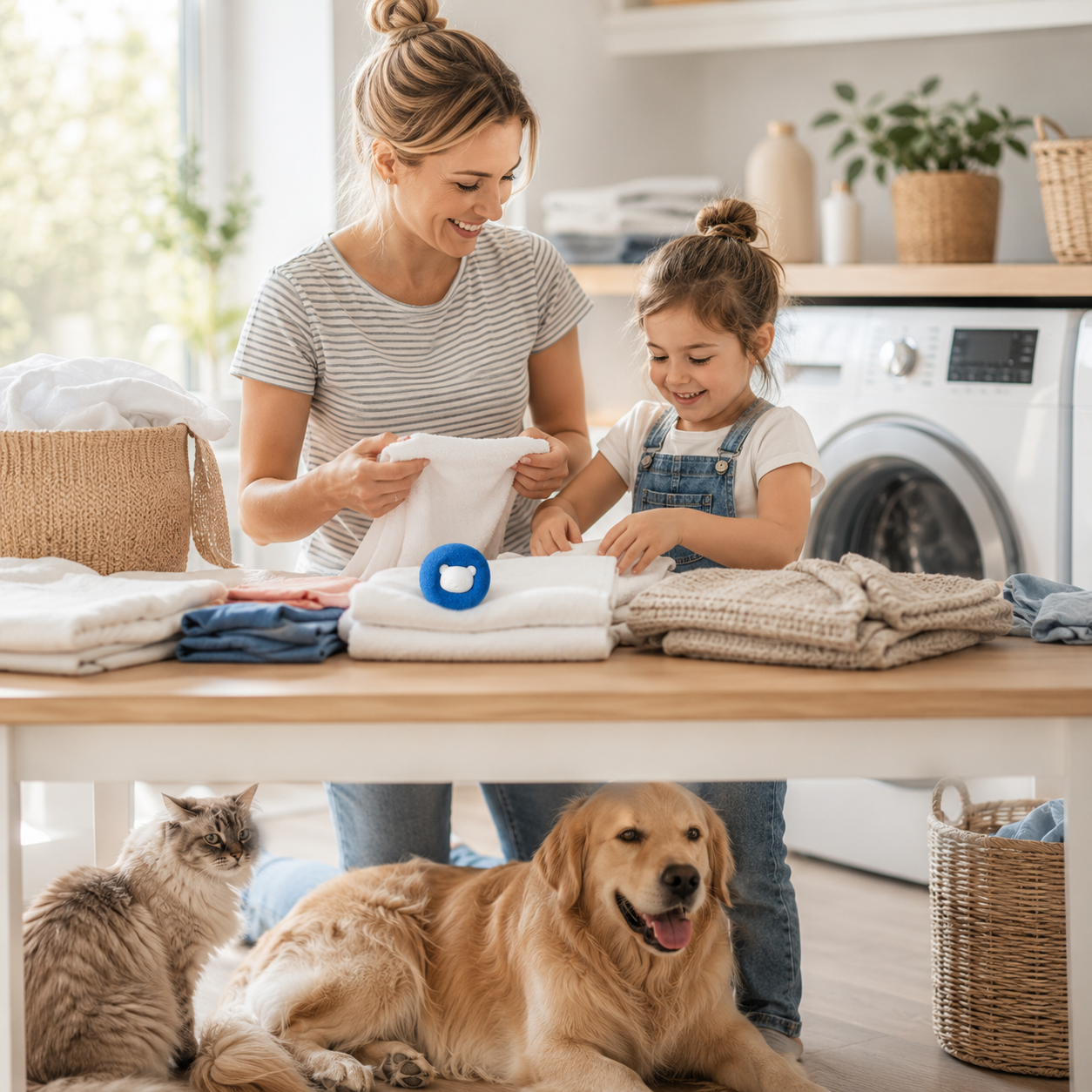 FurBlock Reusable Laundry Pet Hair Remover Balls