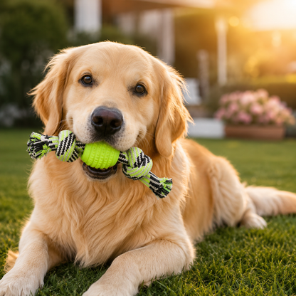 CottonKnot Chew Rope Ball Toy