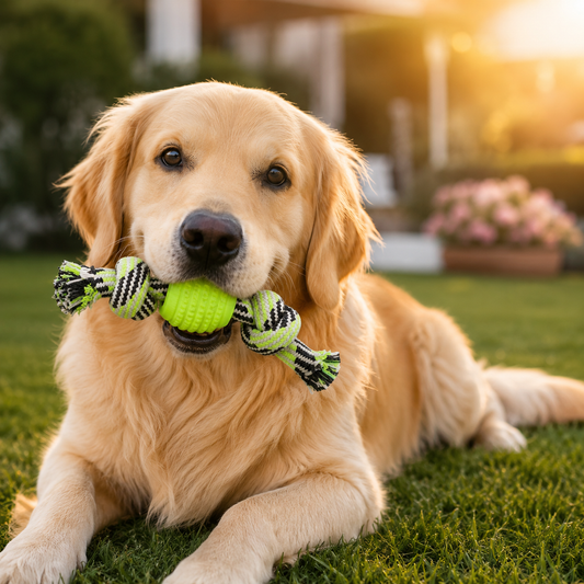 CottonKnot Chew Rope Ball Toy