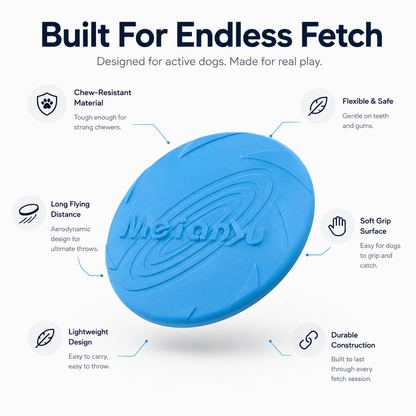 TuffFlight Chew-Proof Dog Frisbee