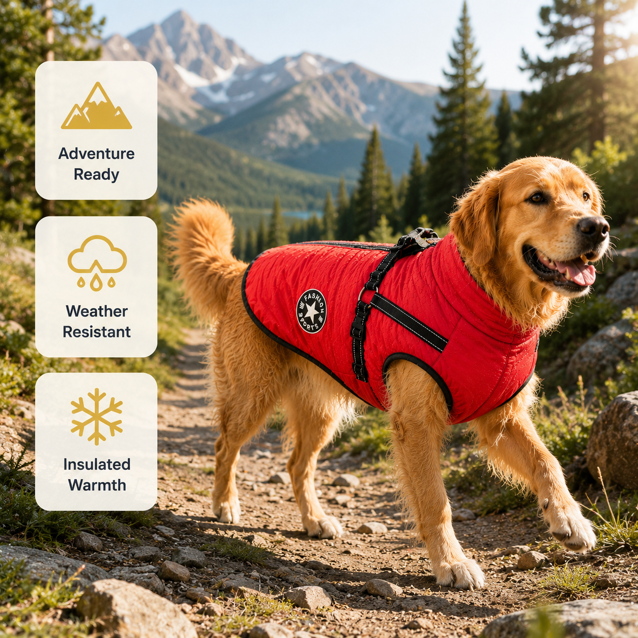 FrostGuard All-Weather Dog Jacket