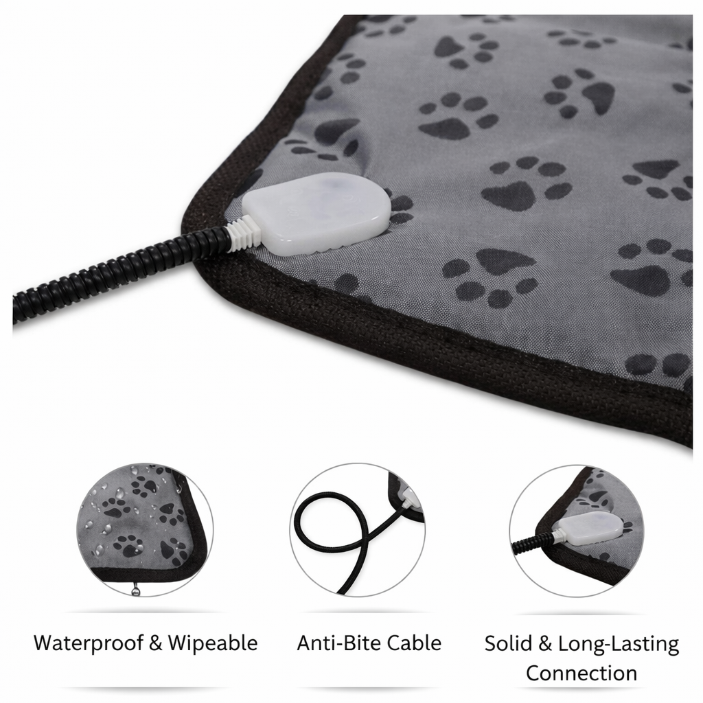 WarmPaws Electric Heated Pet Blanket