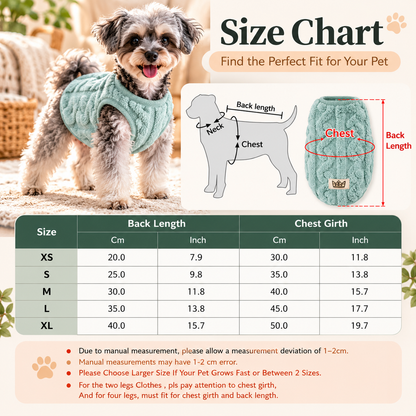 Fleece Dog Jumper