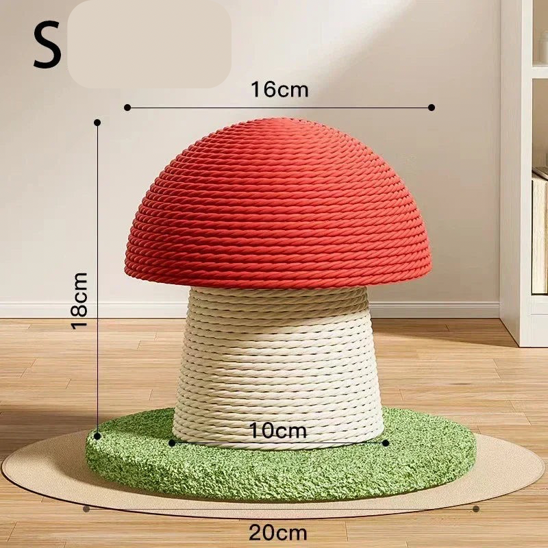 MushroomGrip Sisal Cat Scratch Board
