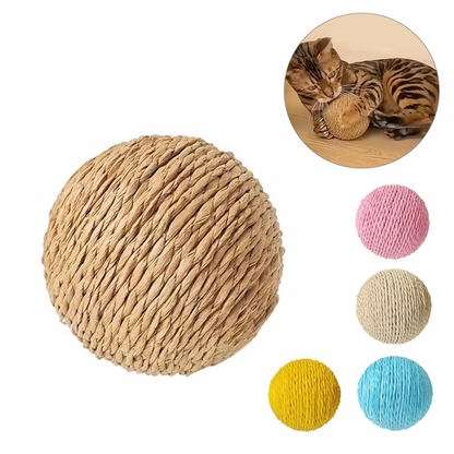 Ultra-Durable Big Sisal Cat Scratching Ball