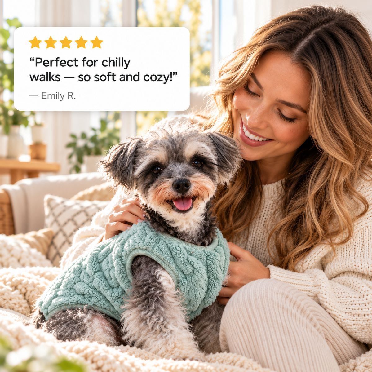 Fleece Dog Jumper