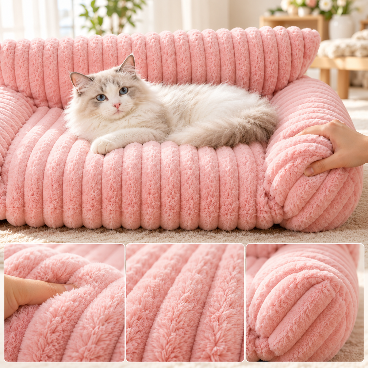 Fluffy Cloud Pet Sofa Bed
