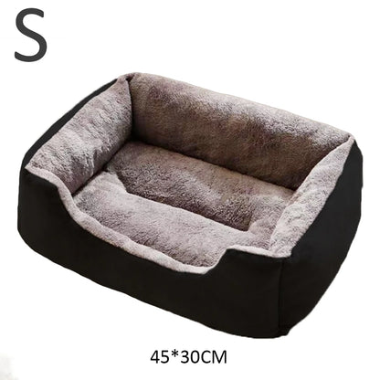 SnuggleNest Plush Cat & Small Dog Bed