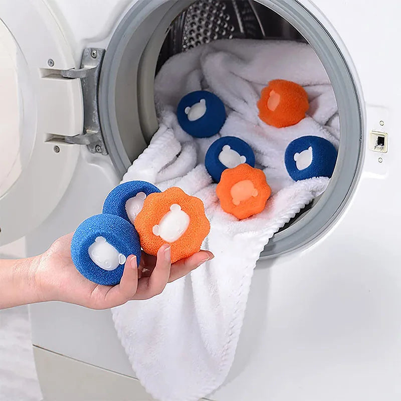 FurBlock Reusable Laundry Pet Hair Remover Balls