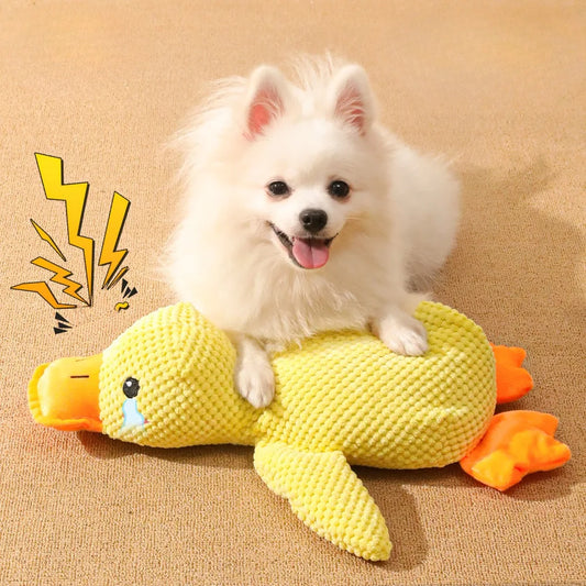 QuackPlay Plush Duck Pet Toy