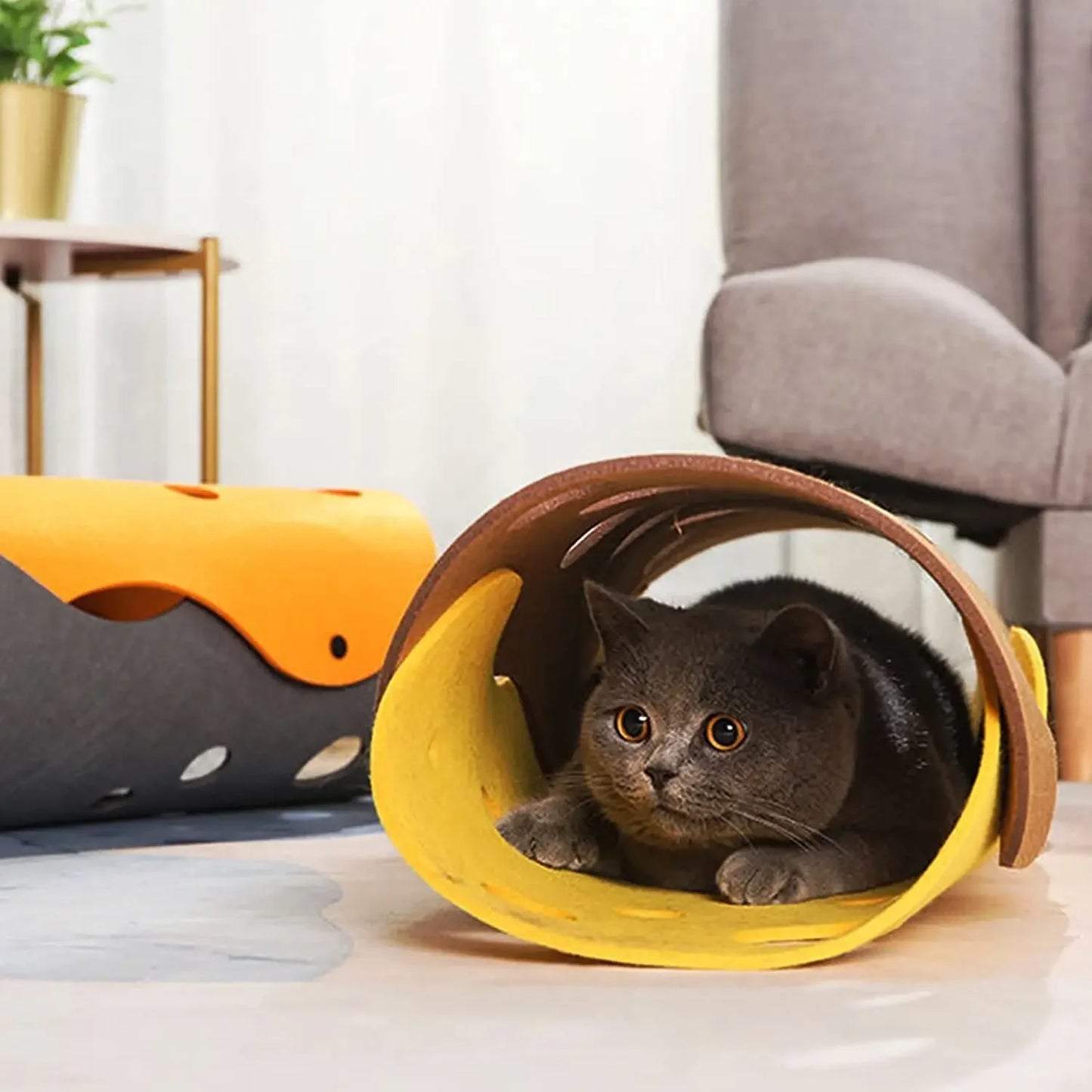 TunnelPounce Foldable Cat Play Tunnel
