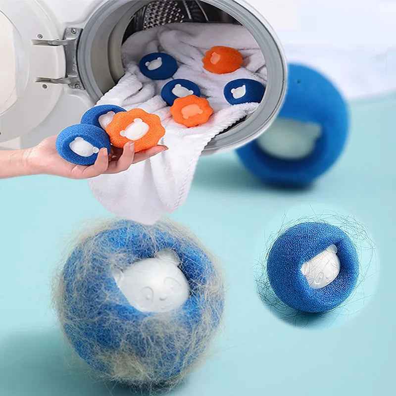 FurBlock Reusable Laundry Pet Hair Remover Balls