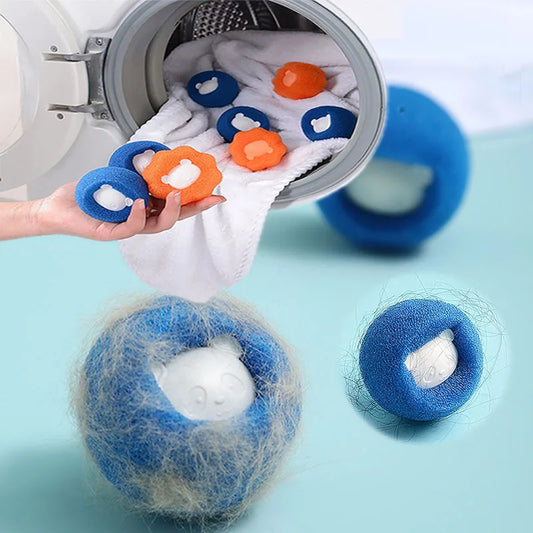 FurBlock Reusable Laundry Pet Hair Remover Balls