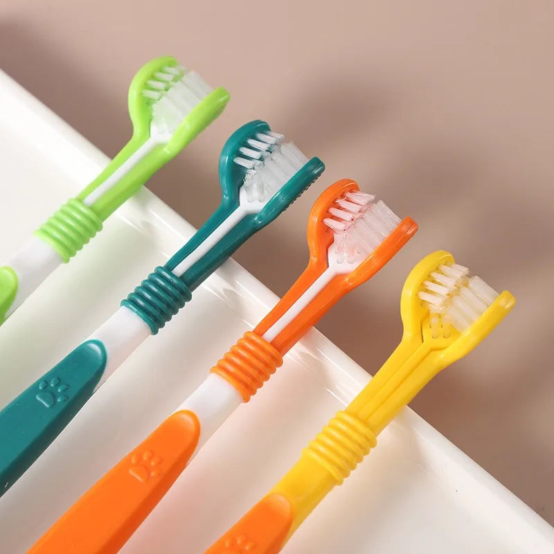 TripleClean 3-Sided Pet Toothbrush