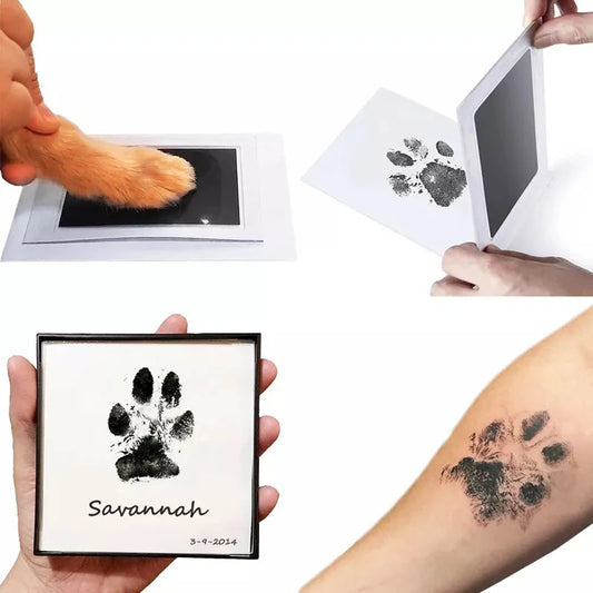PawMemories No-Touch Pet Paw Print & Keepsake Kit