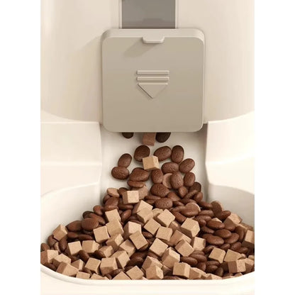 FeedFlow 2-in-1 Auto Food & Water Feeder