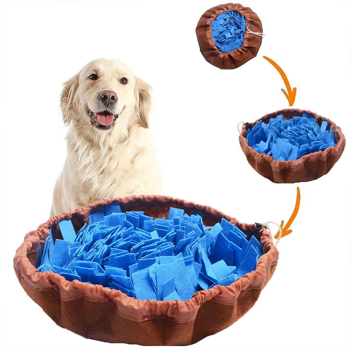 Washable Snuffle Mat for Slow Feeding & Brain Training