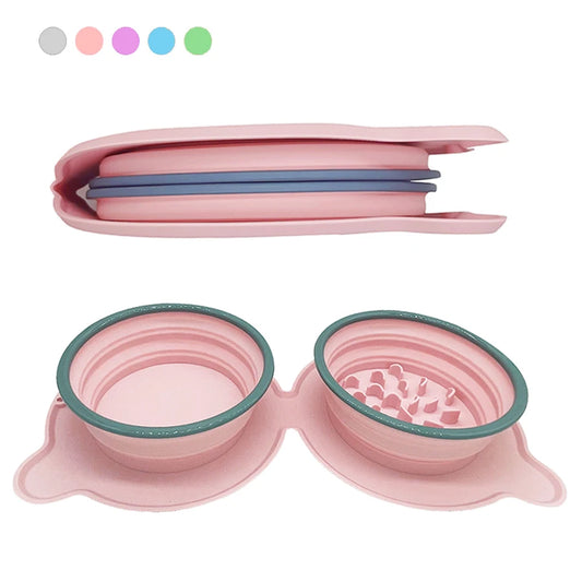 TravelMate Collapsible Silicone Pet Bowl