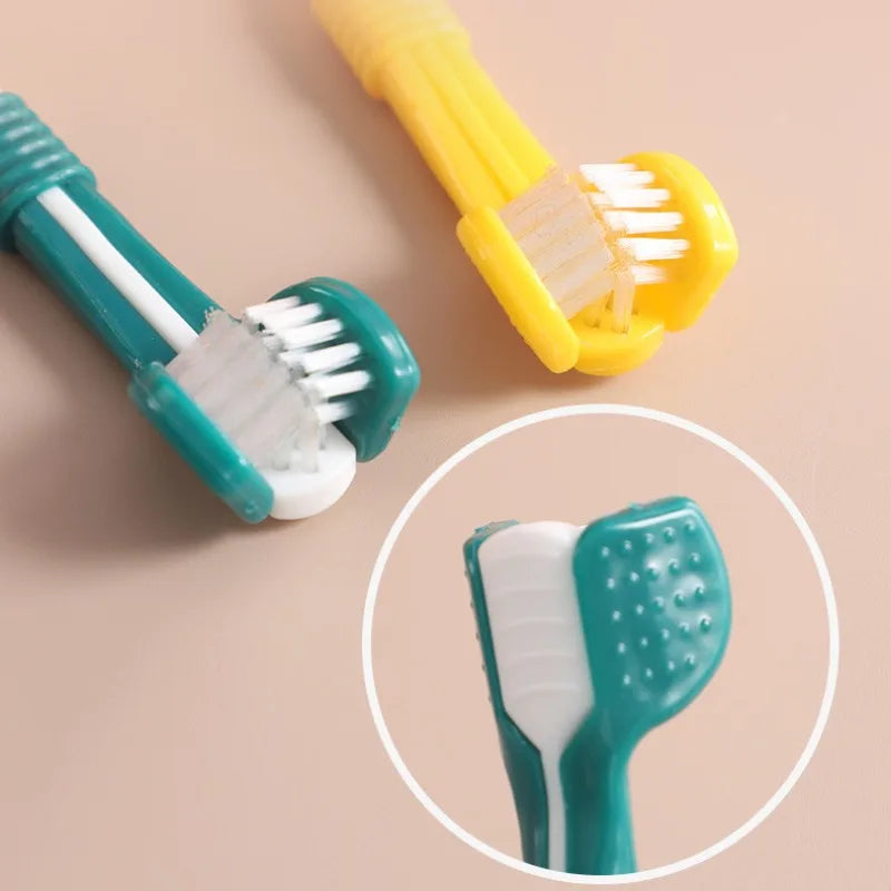 TripleClean 3-Sided Pet Toothbrush