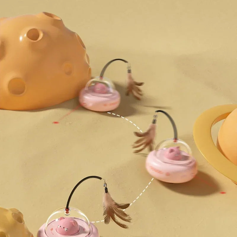 CosmoTease Smart Electric UFO Cat Teaser