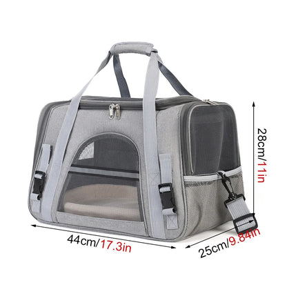 TravelEase Soft Pet Carrier Bag