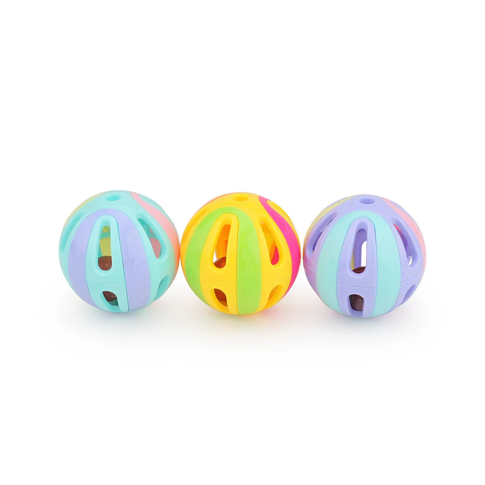 ColorBell 6-Pack Random Bell Cat Balls