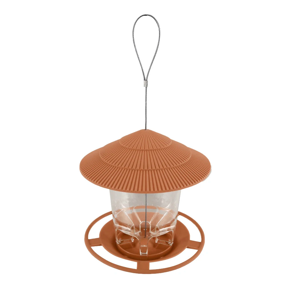 ForestShield Covered Hanging Bird Feeder