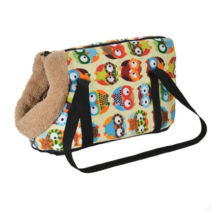 PupVoyager Fleece Dog & Cat Carrier Backpack