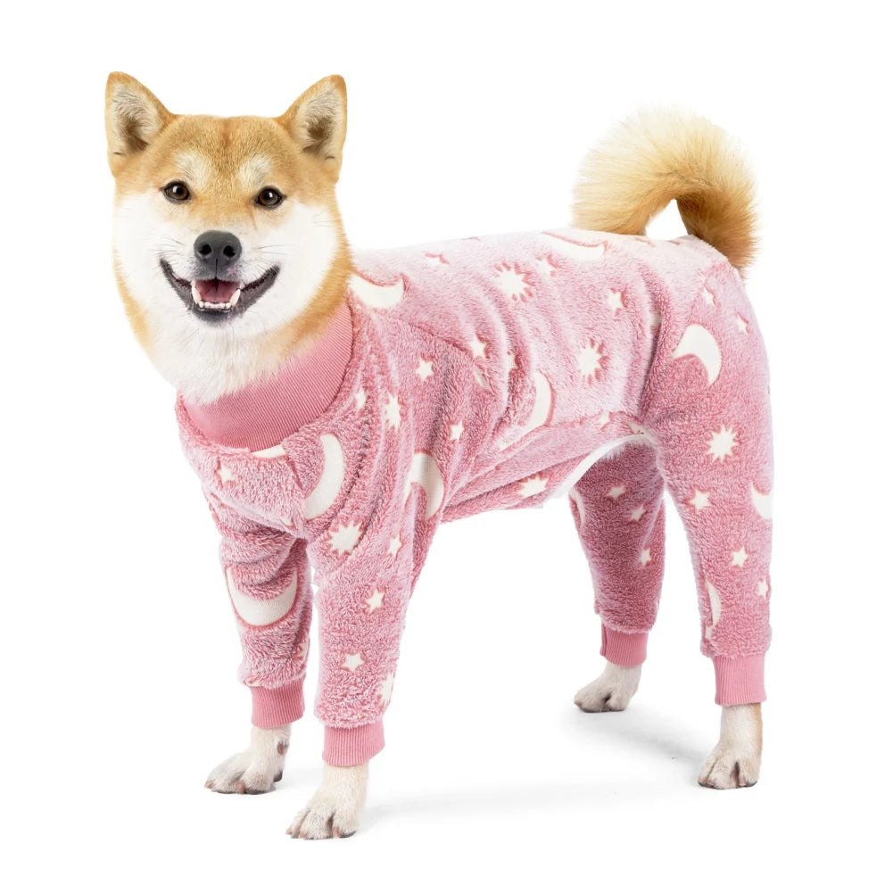 CozyFluff Winter Dog Pyjamas
