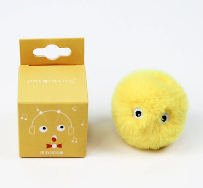 Smart Cat Interactive Plush Ball Toy