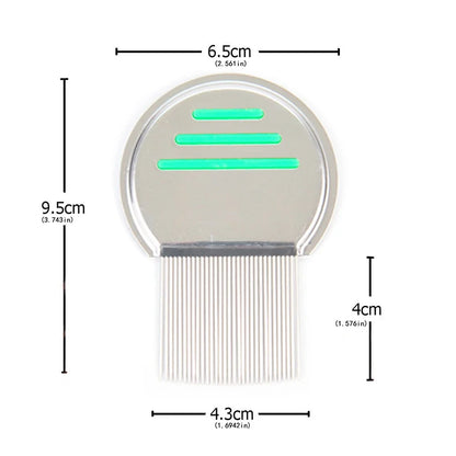 Stainless Steel Terminator Precision Lice & Nit Comb