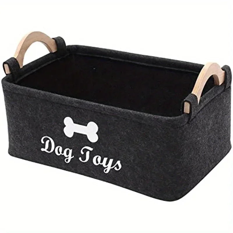 FuzzyTidy Felt Toy & Pet Storage Box