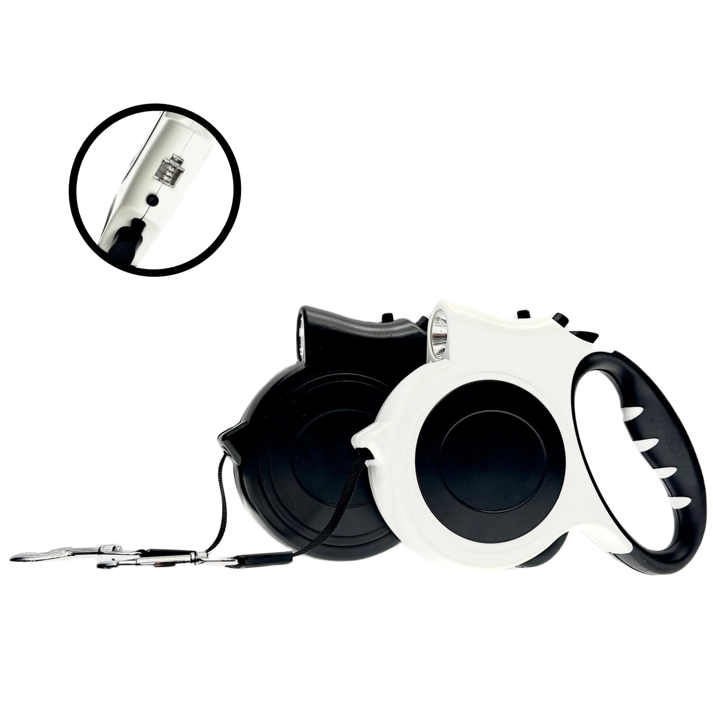 GlowWalk™ Illuminated 5m Retractable Leash