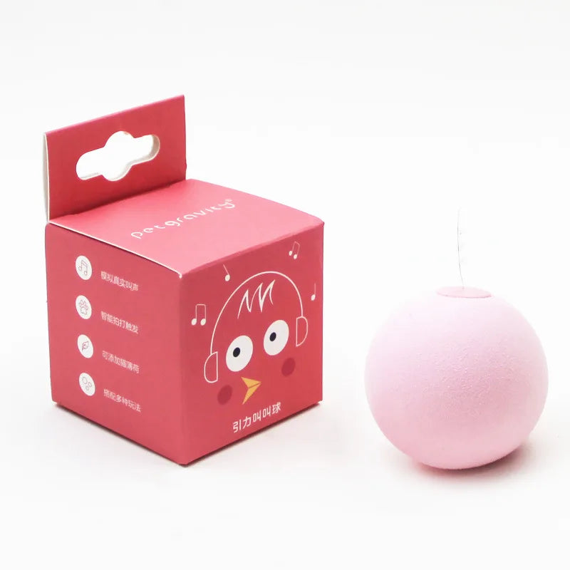 Smart Cat Interactive Plush Ball Toy